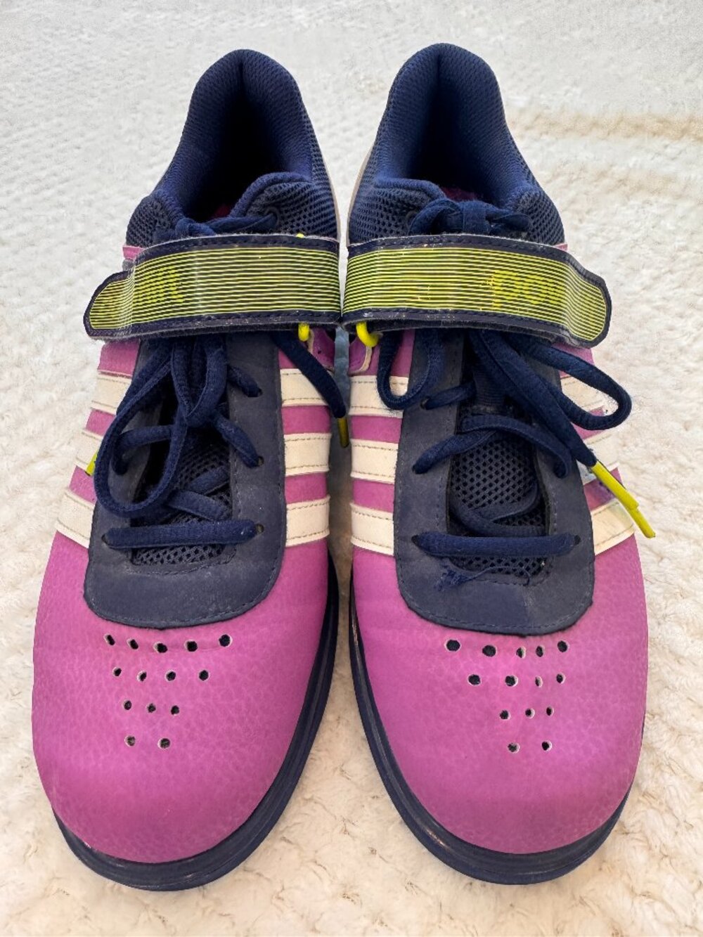 Adidas Powerlift 2.0 Women’s Weightlifting Shoes Pink Size 8.5 B39860